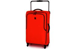 IT Luggage World's Lightest Large 4 Wheel Suitcase - Red